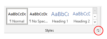 home tab in ms word assignment